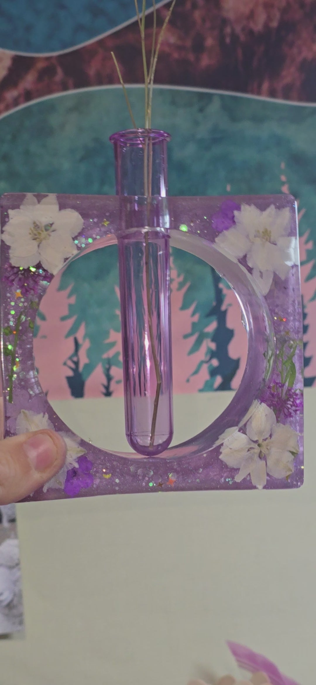 Propagation Bud Vase- Lavender