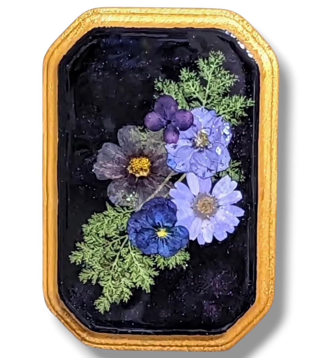 Medium Space Garden Plaque-Purple