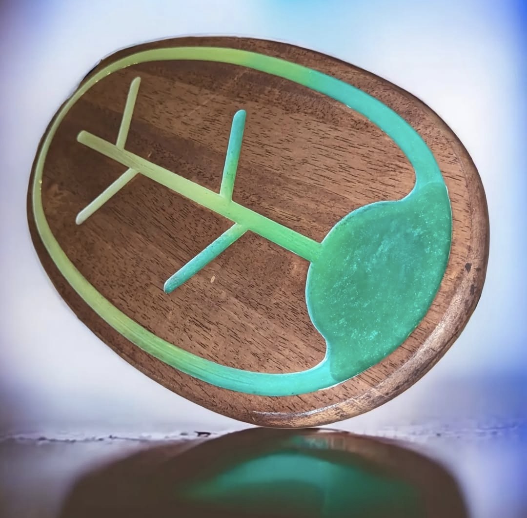 XXL Wooden Oval Serving Board