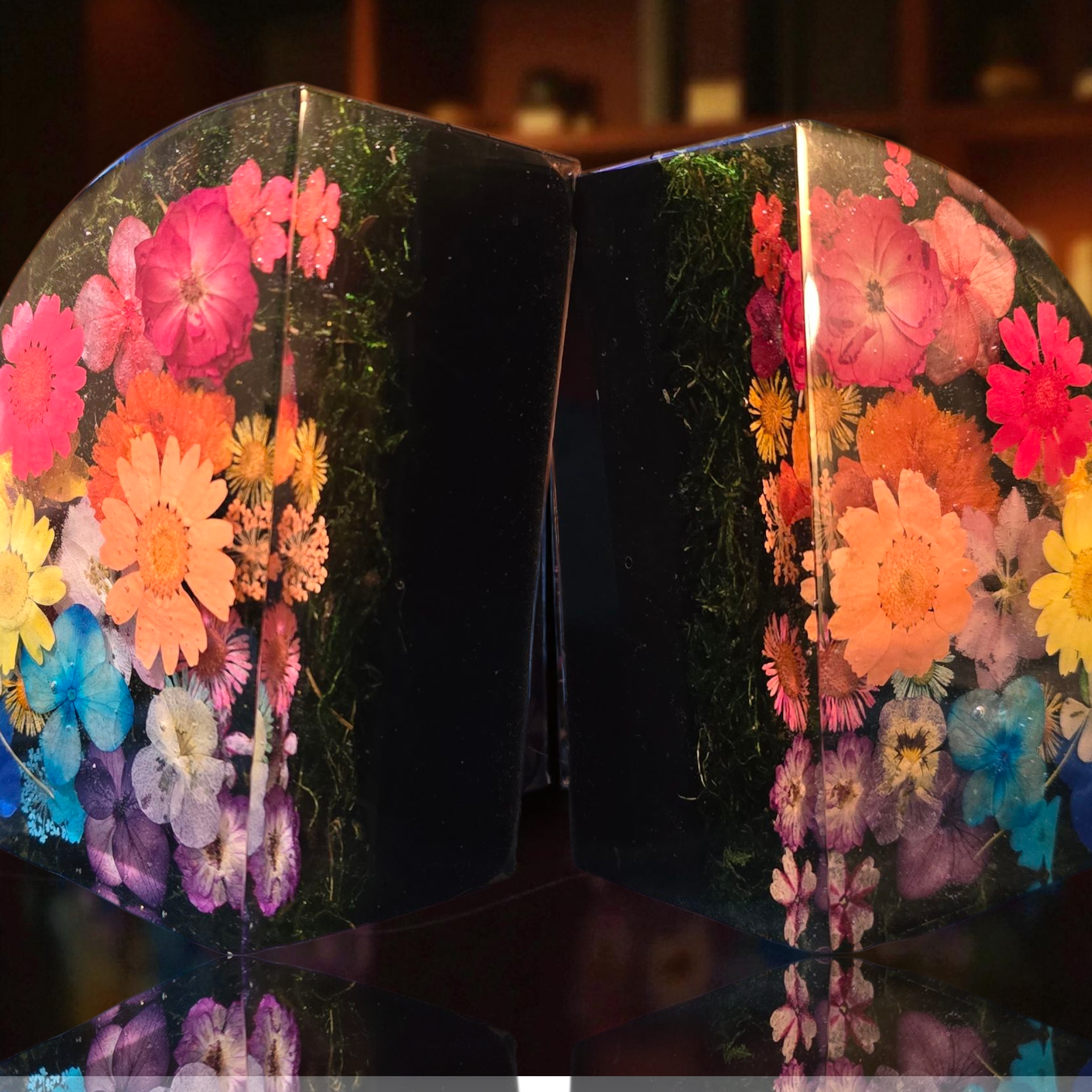 Rainbow Garden Arch Bookends