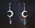 Iridescent Lunar Earrings