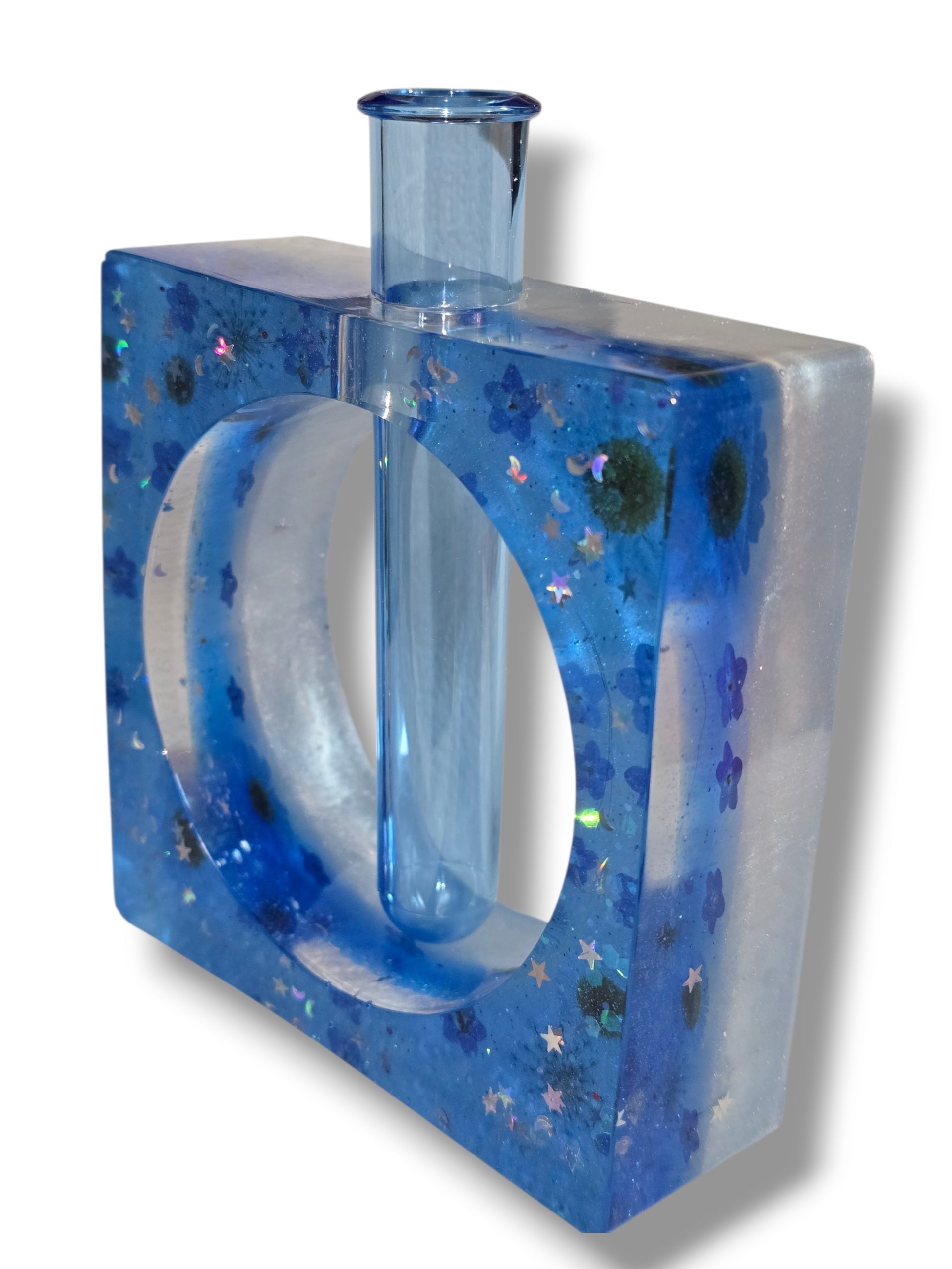 Propagation Bud Vase-Blue