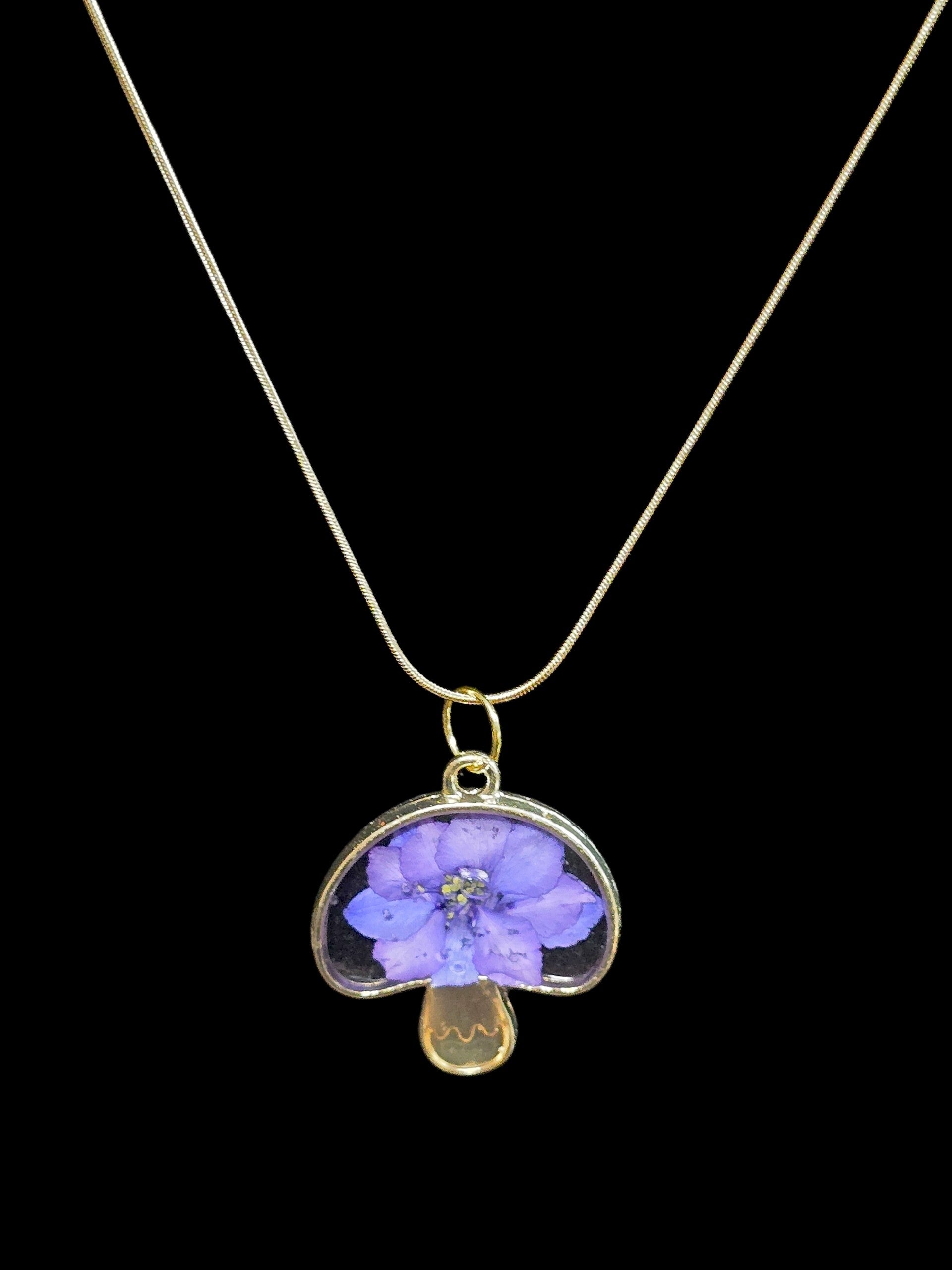 Gold Shroomy Necklace