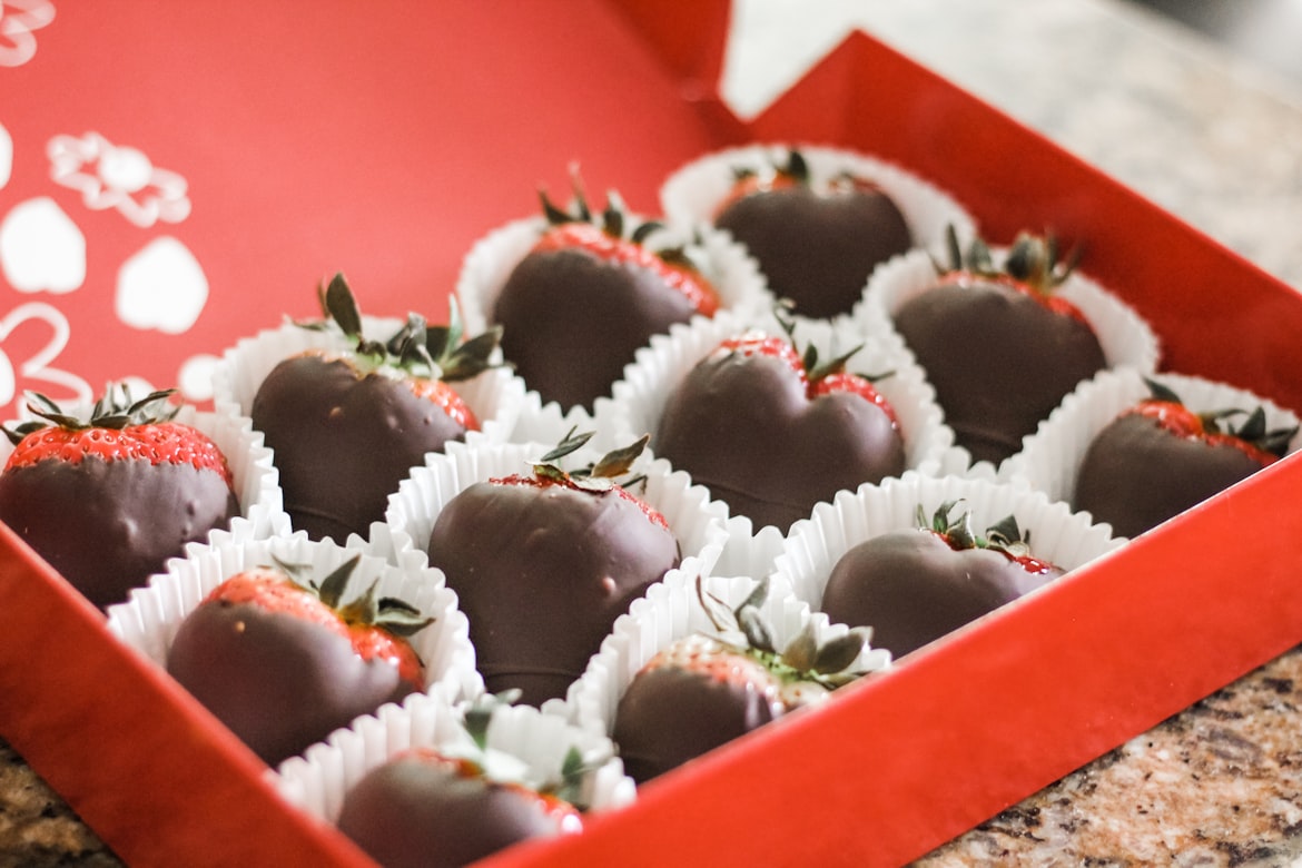 Plain Dipped Strawberries