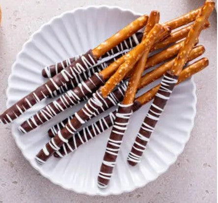 Dipped Pretzel Rods