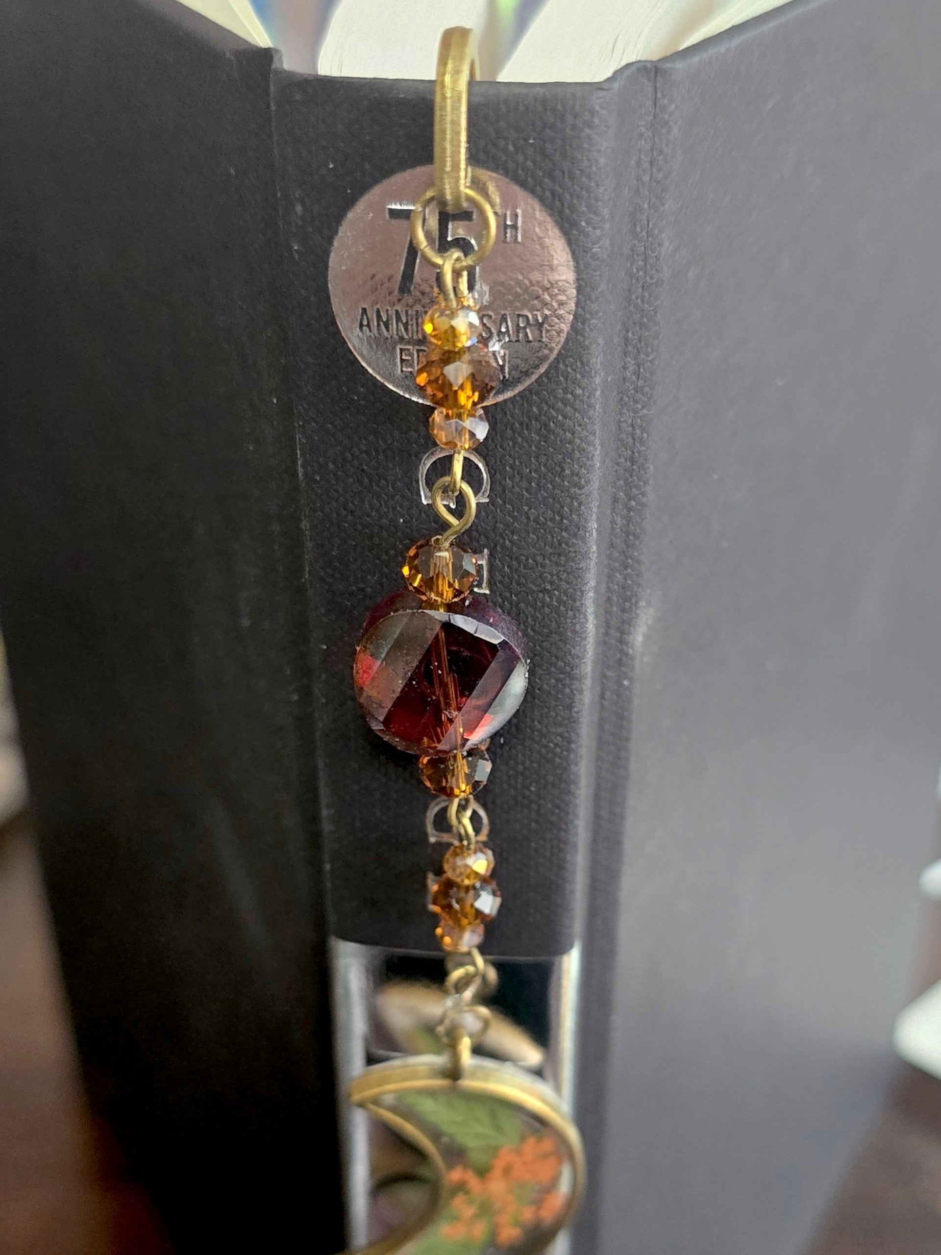 Botanical Book Hook- Harvest Moon