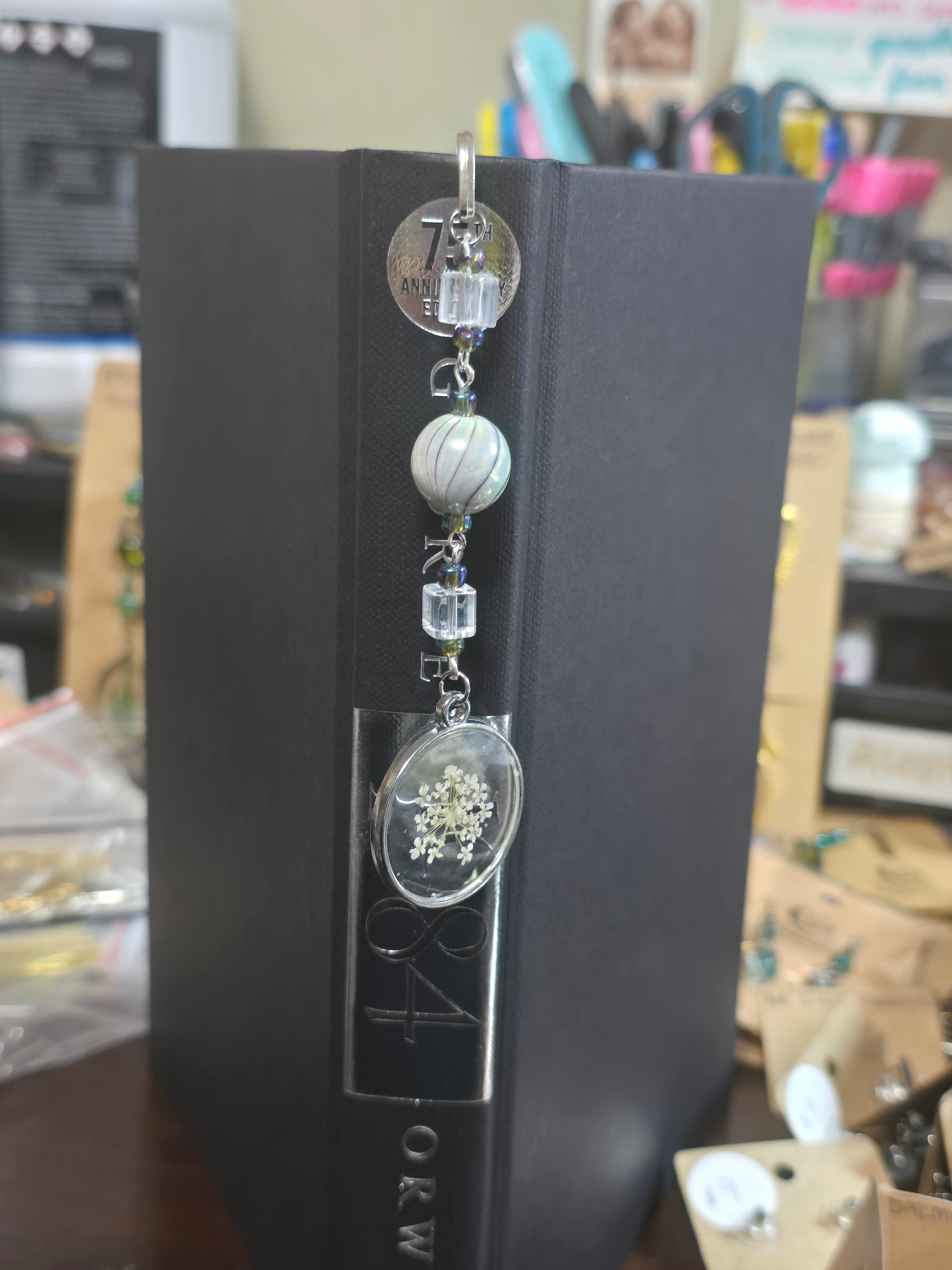 Botanical Book Hook- Frozen