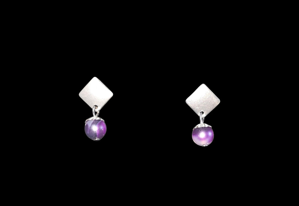 Frosted Violet Drops