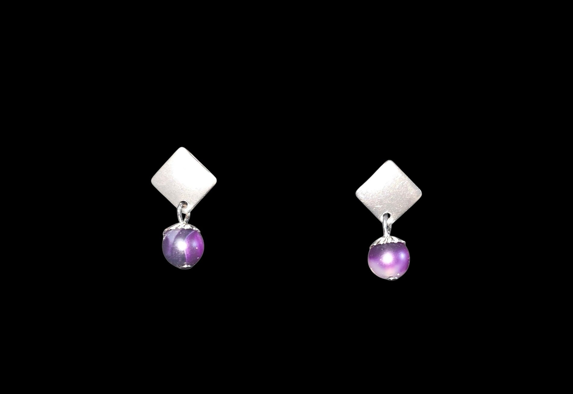 Frosted Violet Drops