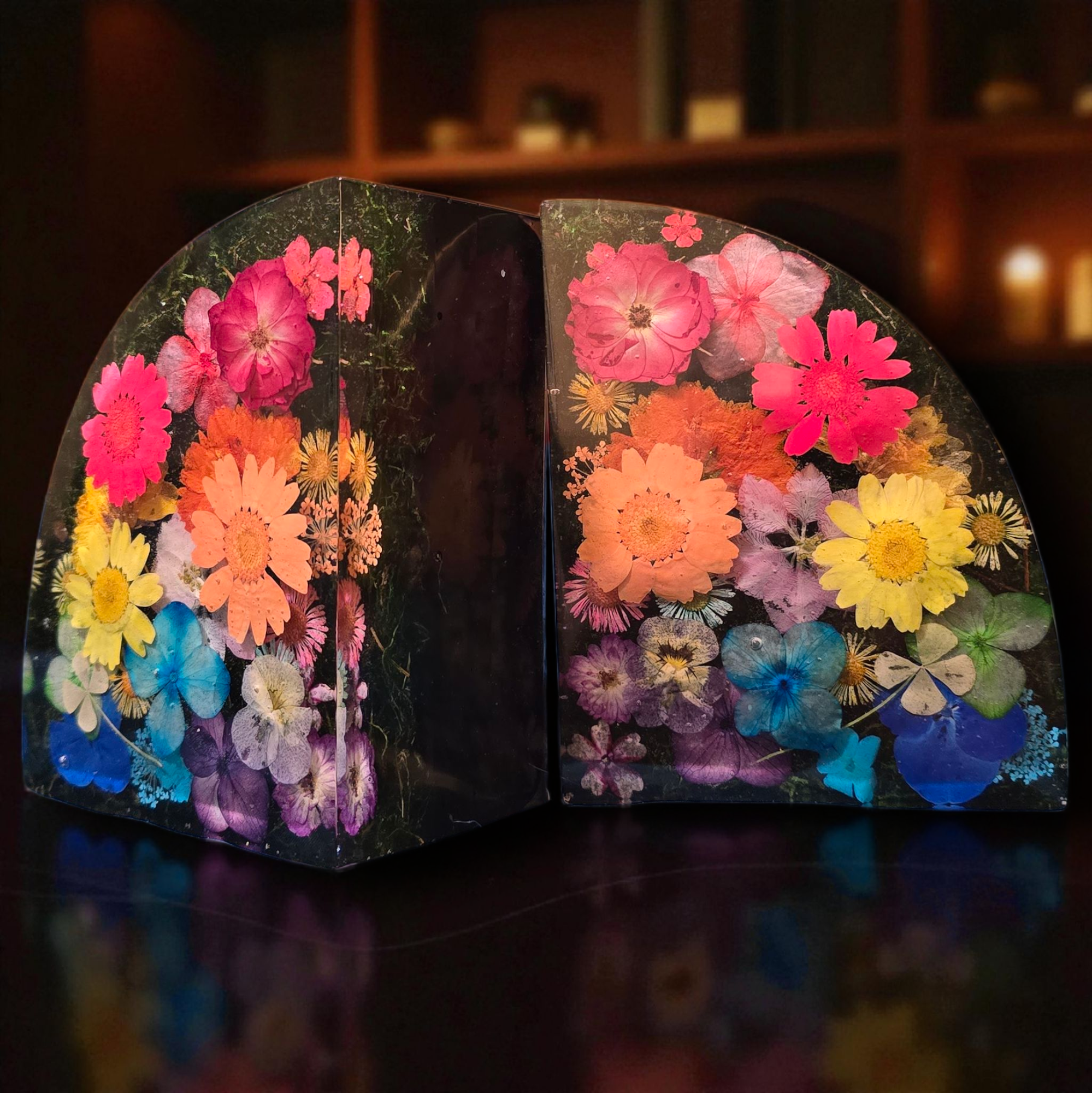 Rainbow Garden Arch Bookends