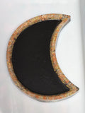 Large Crescent Moon Elemental Trinket Tray-Large