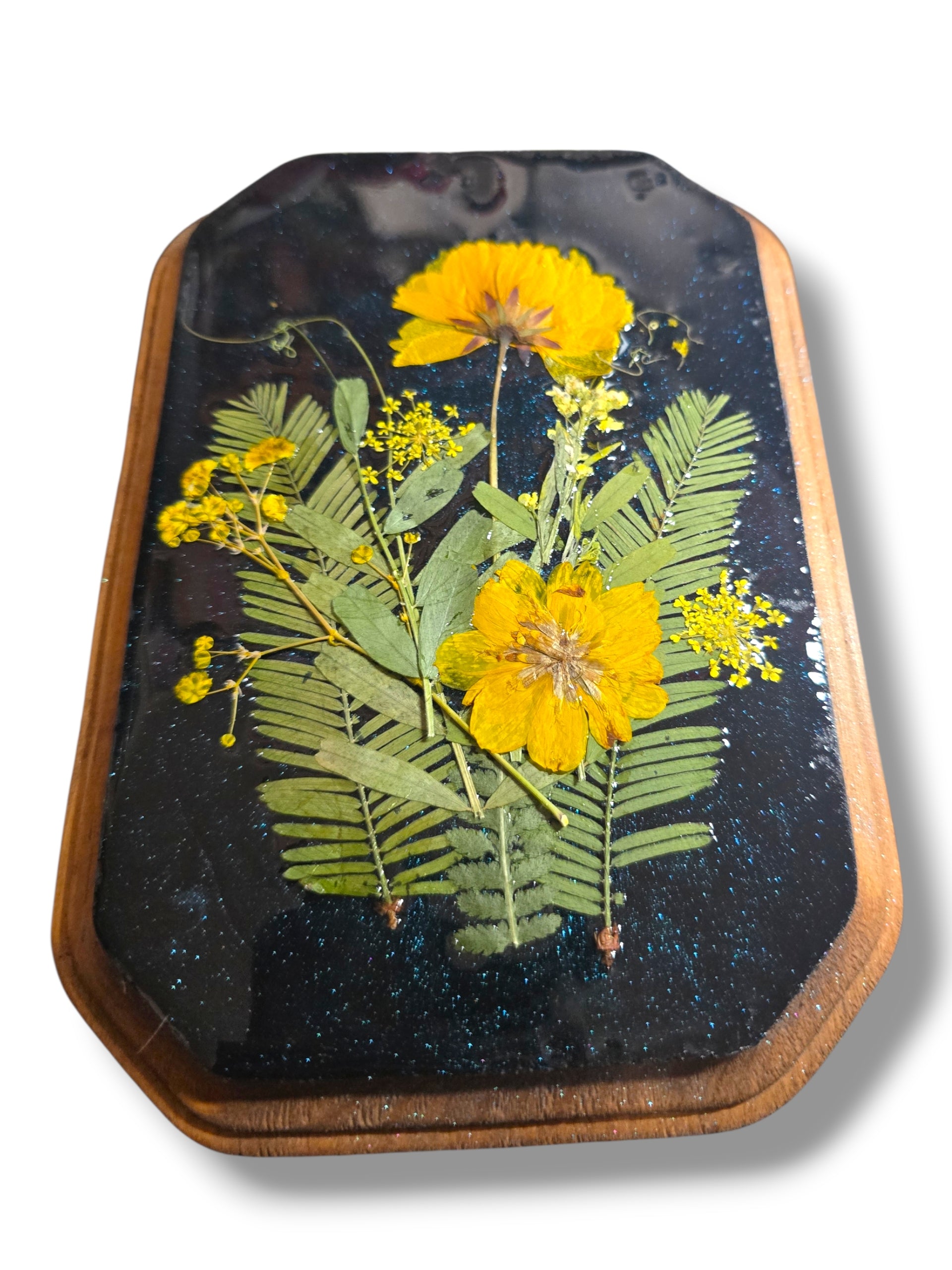 Medium Garden Plaque-Yellow