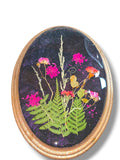 Medium Space Garden Plaque- Red